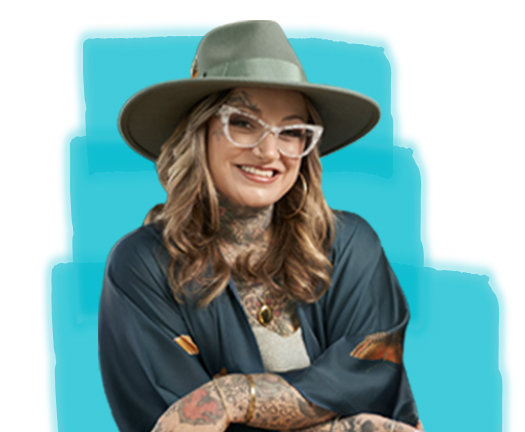 “The way the pen is designed puts the needs of people like me first.” – Brittany Q. Artist, MS advocate. Switched to KESIMPTA in 2022.